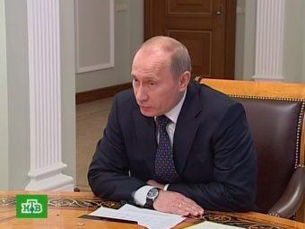 Владимир Путин, кадр НТВ, архив